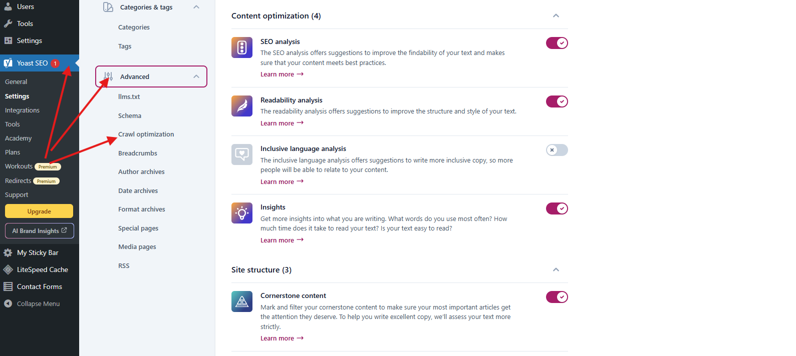 Clean up WordPress bloat, save crawl budget, and block AI scrapers with these smart Yoast settings.